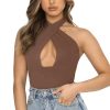 Summer Tops Sexy Wholesale Womens Clothing Sexy Streetwear Solid Color Tank Tops